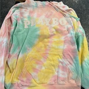 Playboy Pastel Tie-Dye Hoodie
